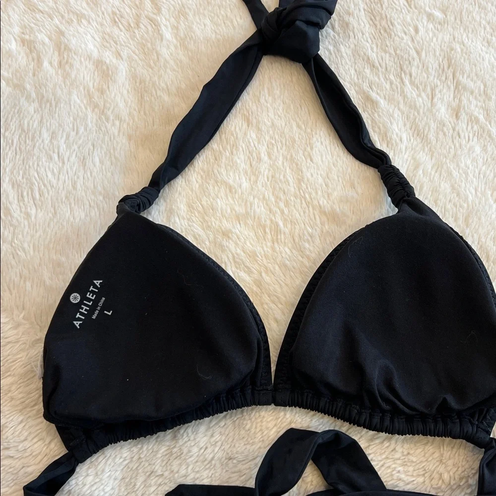 Black Athleta swim top size large - Picture 4 of 5